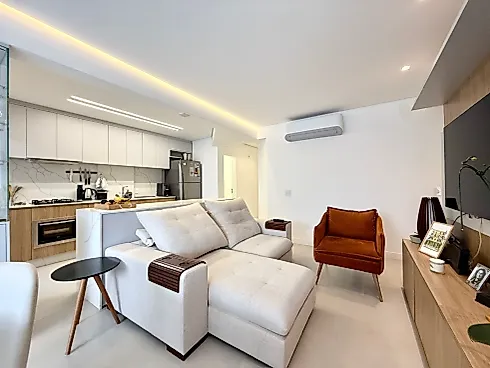 Apartamento 2 Quartos com 2 Suítes e 93m² - Coqueiros - Apartamento em Coqueiros, Florianópolis - Foto 2