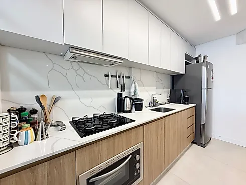 Apartamento 2 Quartos com 2 Suítes e 93m² - Coqueiros - Apartamento em Coqueiros, Florianópolis - Foto 5