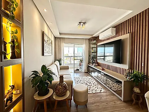 Apartamento 2 Quartos com 1 Suíte e Vista Mar  - Areias - Apartamento em Areias, São José - Foto 2