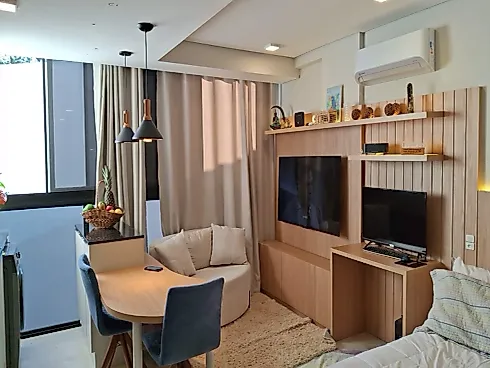 Studio 30M2 Mobiliado com Garagem em Cacupé - Studio em Cacupé, Florianópolis - Foto 1