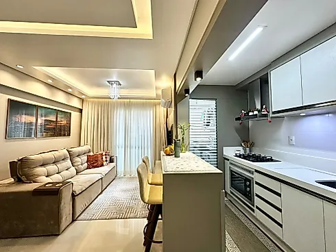 Apartamento 2 Dormitórios com Churrasqueira - Areias - Apartamento em Areias, São José - Foto 3