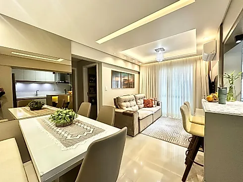 Apartamento 2 Dormitórios com Churrasqueira - Areias - Apartamento em Areias, São José - Foto 1