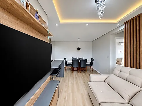 Apartamento 2 Quartos com 1 Suíte e 59m² - Pedra Branca - Apartamento em Pedra Branca, Palhoça - Foto 2