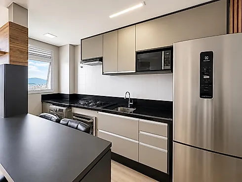 Apartamento 2 Quartos com 1 Suíte e 59m² - Pedra Branca - Apartamento em Pedra Branca, Palhoça - Foto 5