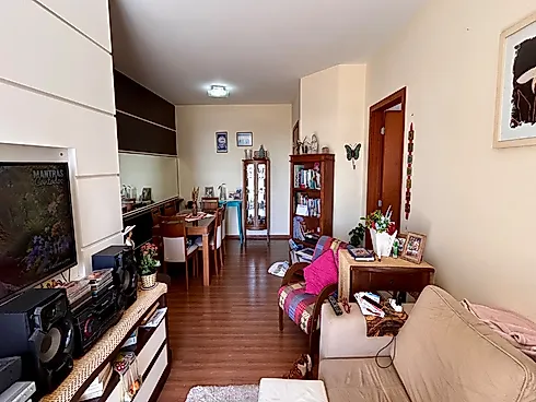Apartamento 2 Dormitórios com Suíte, Vista para o Mar e Sacada com Churrasqueira no Estreito - Apartamento em Estreito, Florianópolis - Foto 5
