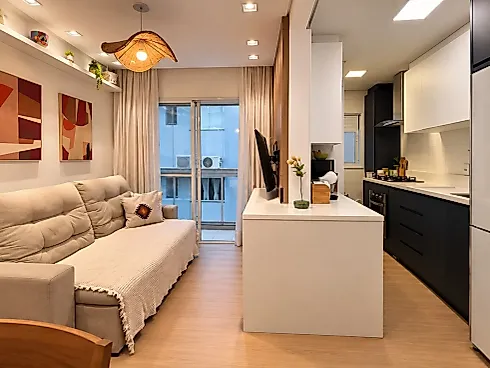 Apartamento 2 Dormitórios com 1 Suíte e 71m² - Pedra Branca - Apartamento em Pedra Branca, Palhoça - Foto 1
