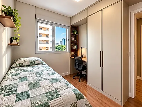 Apartamento 2 Quartos 56m² - Areias - Apartamento em Areias, São José - Foto 5