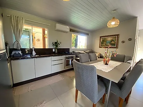 Casa 2 Quartos com Churrasqueira e Jardim  - Jardim Cidade de Florianópolis - Casa em Jardim Cidade de Florianópolis, São José - Foto 4