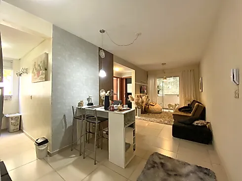Apartamento Térreo 2 Quartos Sacada C/ Churrasqueira-Biguaçu - Apartamento em Bom Viver, Biguaçu - Foto 2