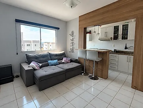 Apartamento 2 Quartos 48m² no Village das Ilhas - Areias - Apartamento em Serraria, São José - Foto 2