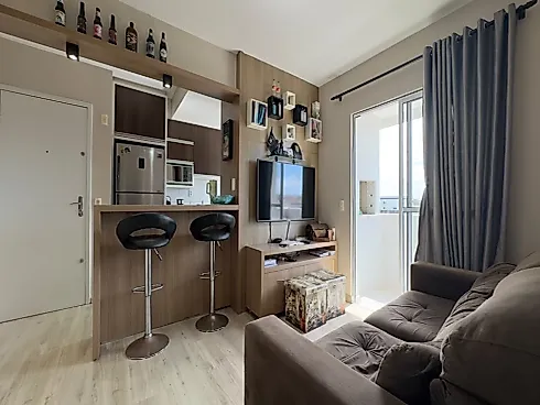 Apartamento 2 Quartos 54m² no Recanto das Flores - Areias - Apartamento em Areias, São José - Foto 1