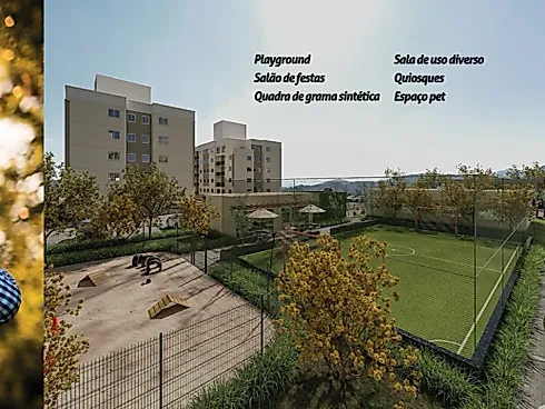 Apartamento 2 Quartos no Urbano Resendes - Vendaval - Apartamento em Vendaval, Biguaçu - Foto 5