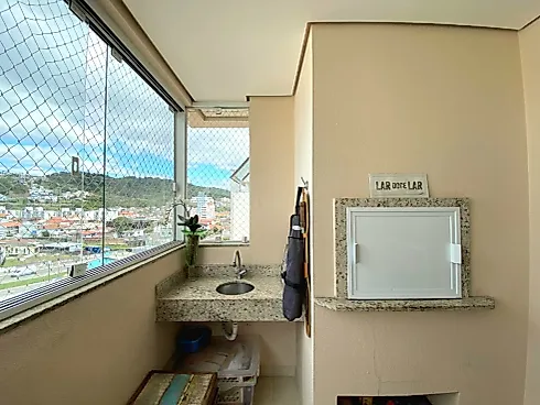 Apartamento Mobiliado 2 Quartos com 1 Suíte - Nossa Senhora do Rosário - Apartamento em Nossa Senhora do Rosário, São José - Foto 5