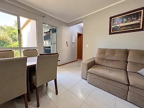 Apartamento de 2 Dormitórios em Forquilhas - Apartamento em Forquilhas, São José - Foto 2