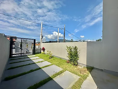 Sobrado Geminado 2 Quartos com 1 Suítes e 104m² - Sertão do Maruim - Sobrado geminado em Sertão do Maruim, São José - Foto 4