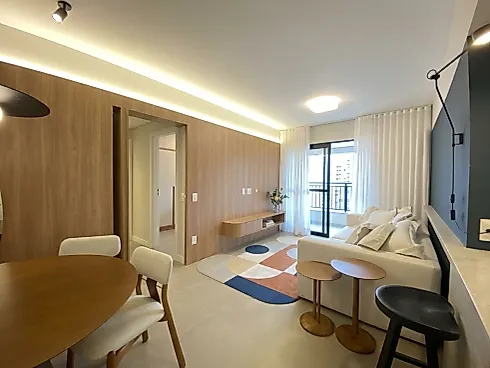 Apartamento 02 Dormitórios com Suíte Mobiliado - Apartamento em Monte Verde, Florianópolis - Foto 2