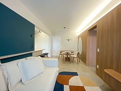 Apartamento 02 Dormitórios com Suíte Mobiliado - Apartamento em Monte Verde, Florianópolis - Foto 3
