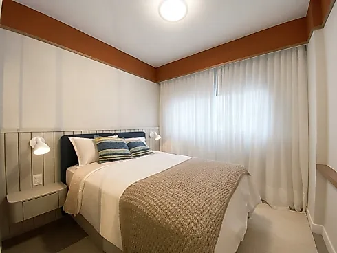 Apartamento 02 Dormitórios com Suíte Mobiliado - Foto 11