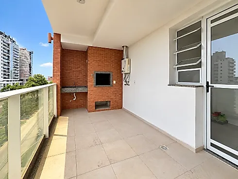 Apartamento 3 Dormitórios com 1 Suíte e 94m² - Pedra Branca - Apartamento em Pedra Branca, Palhoça - Foto 2