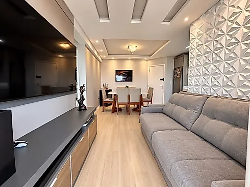 Apartamento 2 Dormitórios com Piscina - Areias - Apartamento em Areias, São José - Foto 2