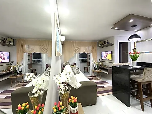 Apartamento Térreo 2 Quartos Sacada e Churrasqueira/ Biguaçu - Apartamento em Fundos, Biguaçu - Foto 2