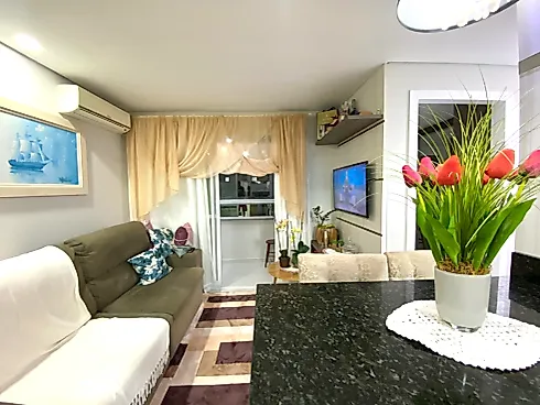 Apartamento Térreo 2 Quartos Sacada e Churrasqueira/ Biguaçu - Apartamento em Fundos, Biguaçu - Foto 3