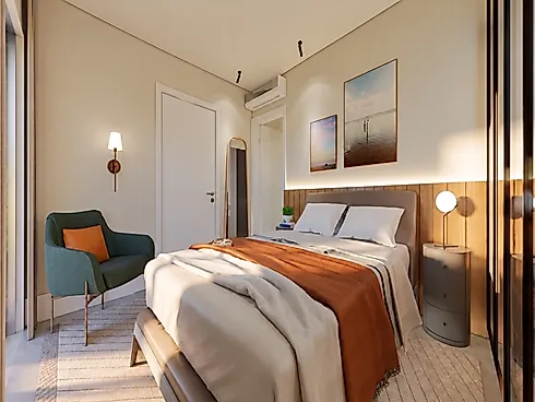 Apartamento 1 Quarto 40m² - Pedra Branca - Apartamento em Pedra Branca, Palhoça - Foto 3
