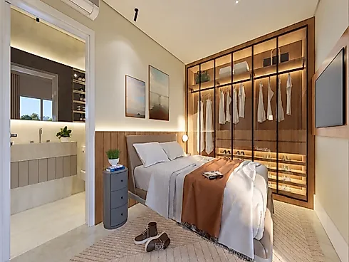 Apartamento 1 Quarto 40m² - Pedra Branca - Apartamento em Pedra Branca, Palhoça - Foto 4