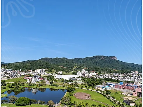 Apartamento 1 Quarto 40m² - Pedra Branca - Apartamento em Pedra Branca, Palhoça - Foto 2
