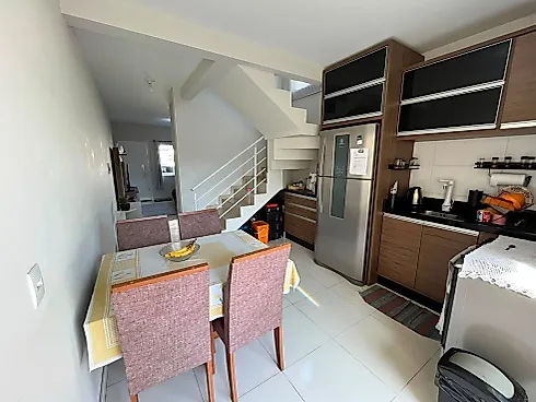 Sobrado Geminado 2 Quartos 74m² - Forquilhas Leste - Foto 14