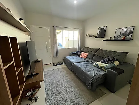 Sobrado Geminado 2 Quartos 74m² - Forquilhas Leste - Sobrado geminado em Forquilhas Leste, São José - Foto 2