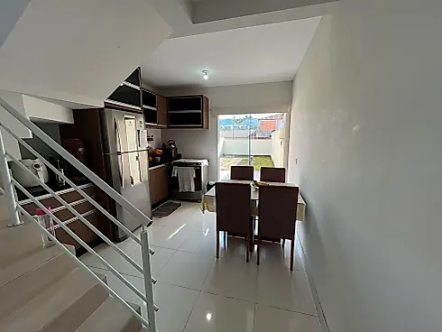 Sobrado Geminado 2 Quartos 74m² - Forquilhas Leste - Sobrado geminado em Forquilhas Leste, São José - Foto 4