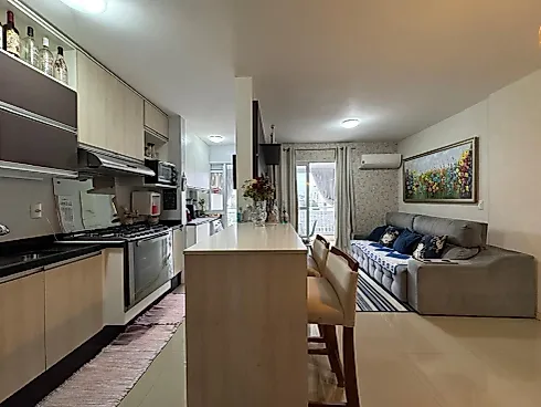 Apartamento de 2 Dormitórios sendo 1 Suíte no Bela Vista - São José - Apartamento em Bela Vista, São José - Foto 1
