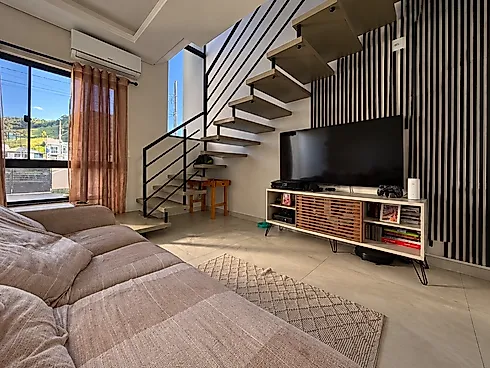 Sobrado Geminado 2 Quartos com 2 Suítes e 75m² - Lisboa Iii Forquilhas - Sobrado geminado em Forquilhas Leste, São José - Foto 3