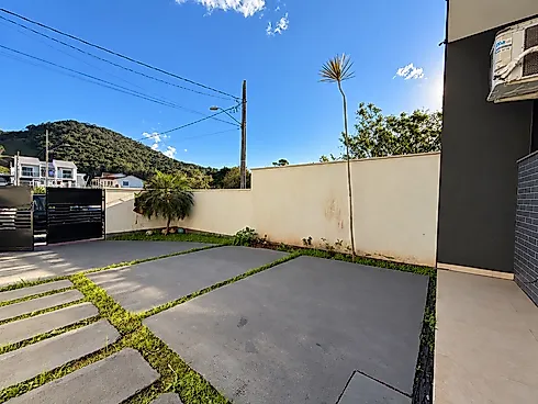 Sobrado Geminado 2 Quartos com 2 Suítes e 75m² - Lisboa Iii Forquilhas - Sobrado geminado em Forquilhas Leste, São José - Foto 2