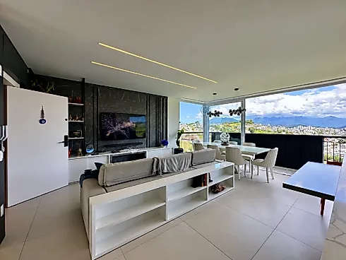 Apartamento Único por Andar, 4 Dormitórios sendo 2 Suítes - Pedra Branca - Apartamento em Pedra Branca, Palhoça - Foto 5