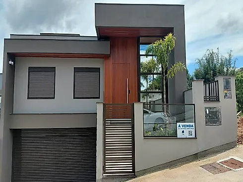 Casa com 03 Dormitórios sendo 01 Suíte no Bairro Potecas em São José. - Casa em Potecas, São José - Foto 1
