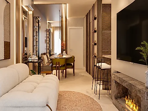 Apartamento 2 Quartos 66m² no Doha Residence - Pedra Branca - Apartamento em Pedra Branca, Palhoça - Foto 1