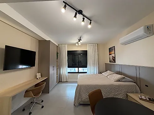 Studio Mobiliado - 32m², Centro - Studio em Centro, Florianópolis - Foto 1