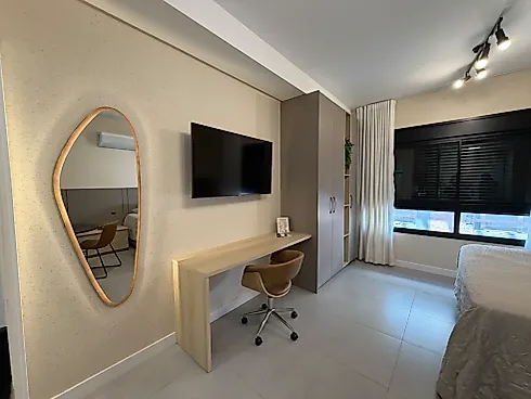 Studio Mobiliado - 32m², Centro - Studio em Centro, Florianópolis - Foto 3