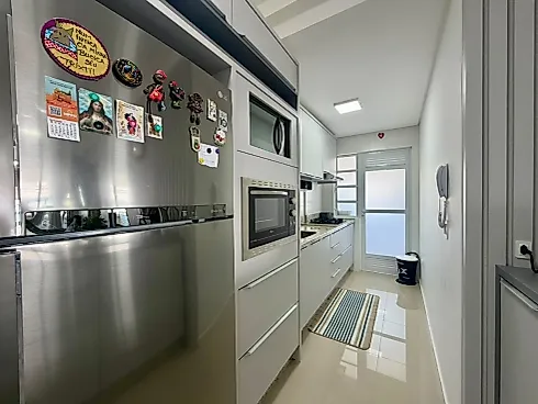 Apartamento Duplex Mobiliado em Coqueiros - Apartamento em Abraão, Florianópolis - Foto 3