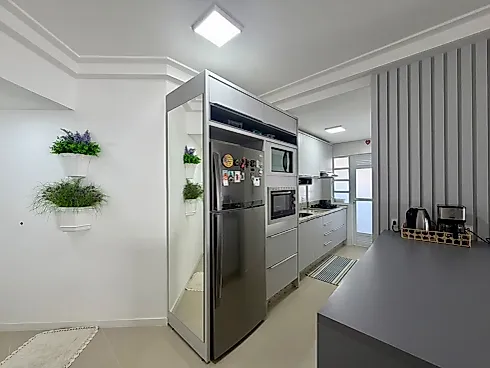 Apartamento Duplex Mobiliado em Coqueiros - Apartamento em Abraão, Florianópolis - Foto 2