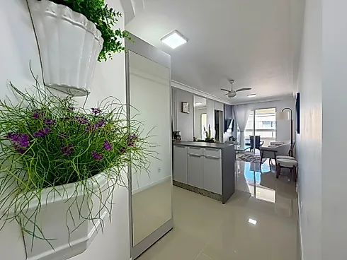 Apartamento Duplex Mobiliado em Coqueiros - Apartamento em Abraão, Florianópolis - Foto 1