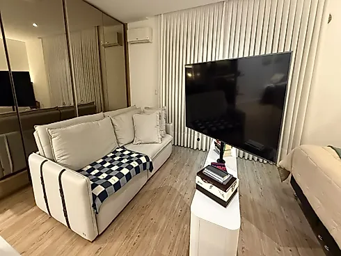 Studio Mobiliado no Áster Residence - Kobrasol - Foto 6