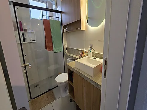 Apartamento 2 Quartos 56m² - Pedra Branca - Foto 17