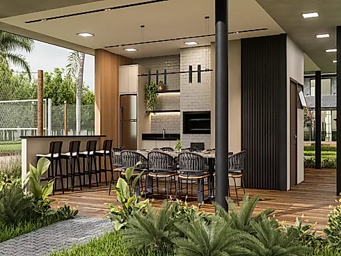 Terreno de Esquina de 388 m² no Sunset Club - Beira Rio - Foto 5