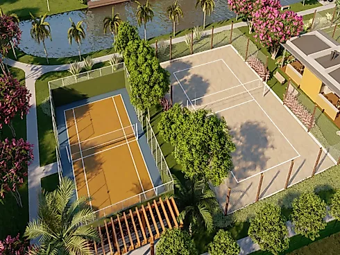 Terreno de Esquina de 388 m² no Sunset Club - Beira Rio - Foto 14