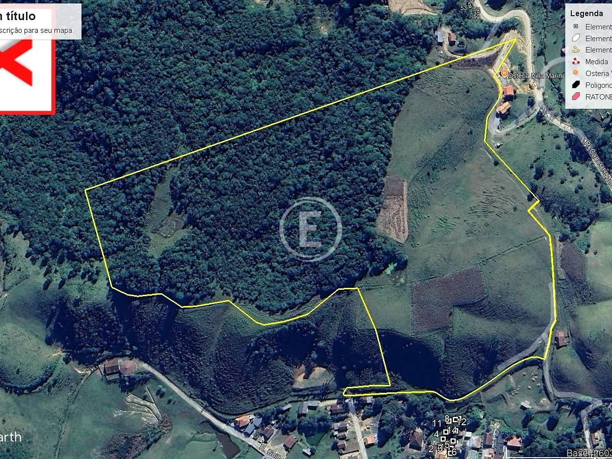 Terreno em , Rancho Queimado. 0 quartos, 0m². Imagem 1 de 2
