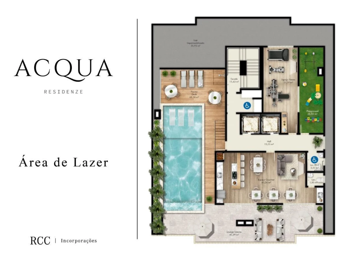 Apartamento em Pagani, Palhoça. 2 quartos, 68m². Imagem 7 de 11