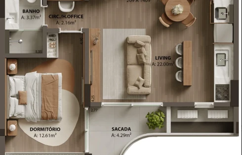 Apartamento em Campinas, São José